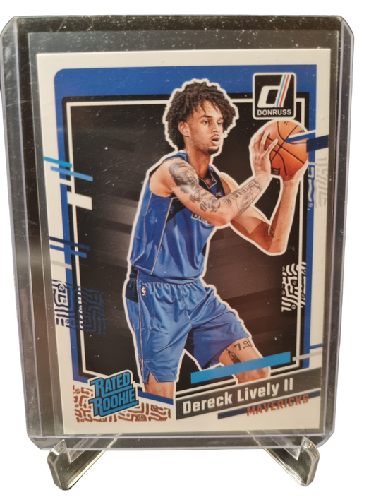 2023-24 Panini Donruss #233 Dereck Lively II Rookie Card Rated Rookie