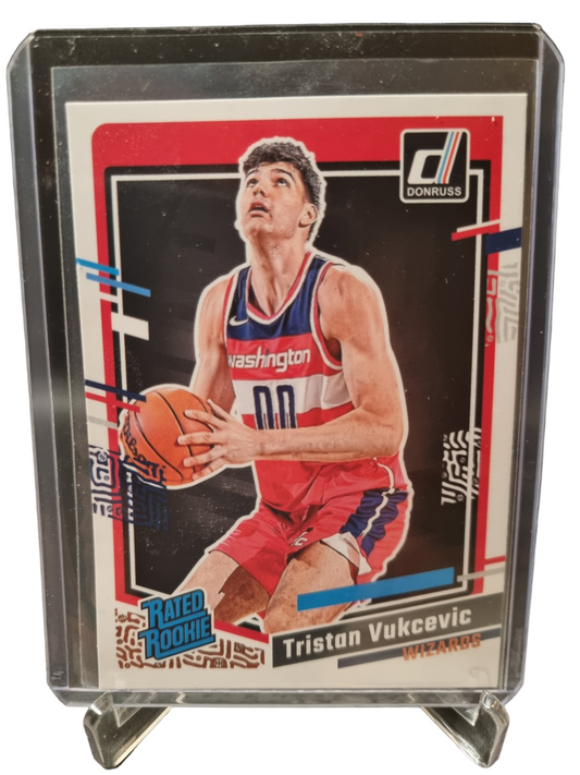 2023-24 Panini Donruss #230 Tristan Vukcevic Rookie Card Rated Rookie