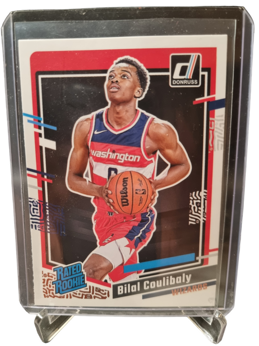 2023-24 Donruss #225 Bilal Coulibaly Rookie Card Rated Rookie