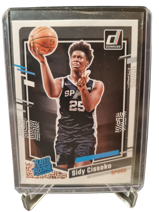 2023-24 Panini Donruss #223 Sidy Cissoko Rookie Card Rated Rookie