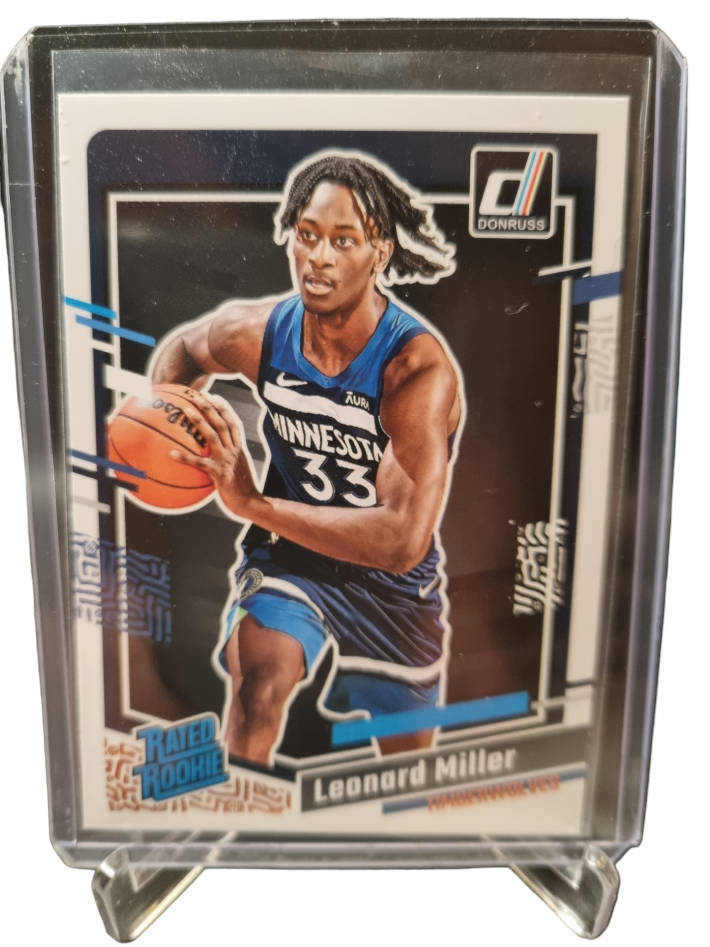 2023-24 Panini Donruss #209 Leonard Miller Rookie Card Rated Rookie