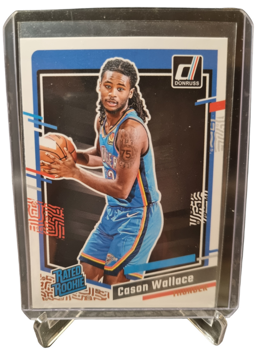 2023-24 Panini Donruss #231 Cason Wallace Rookie Card Rated Rookie