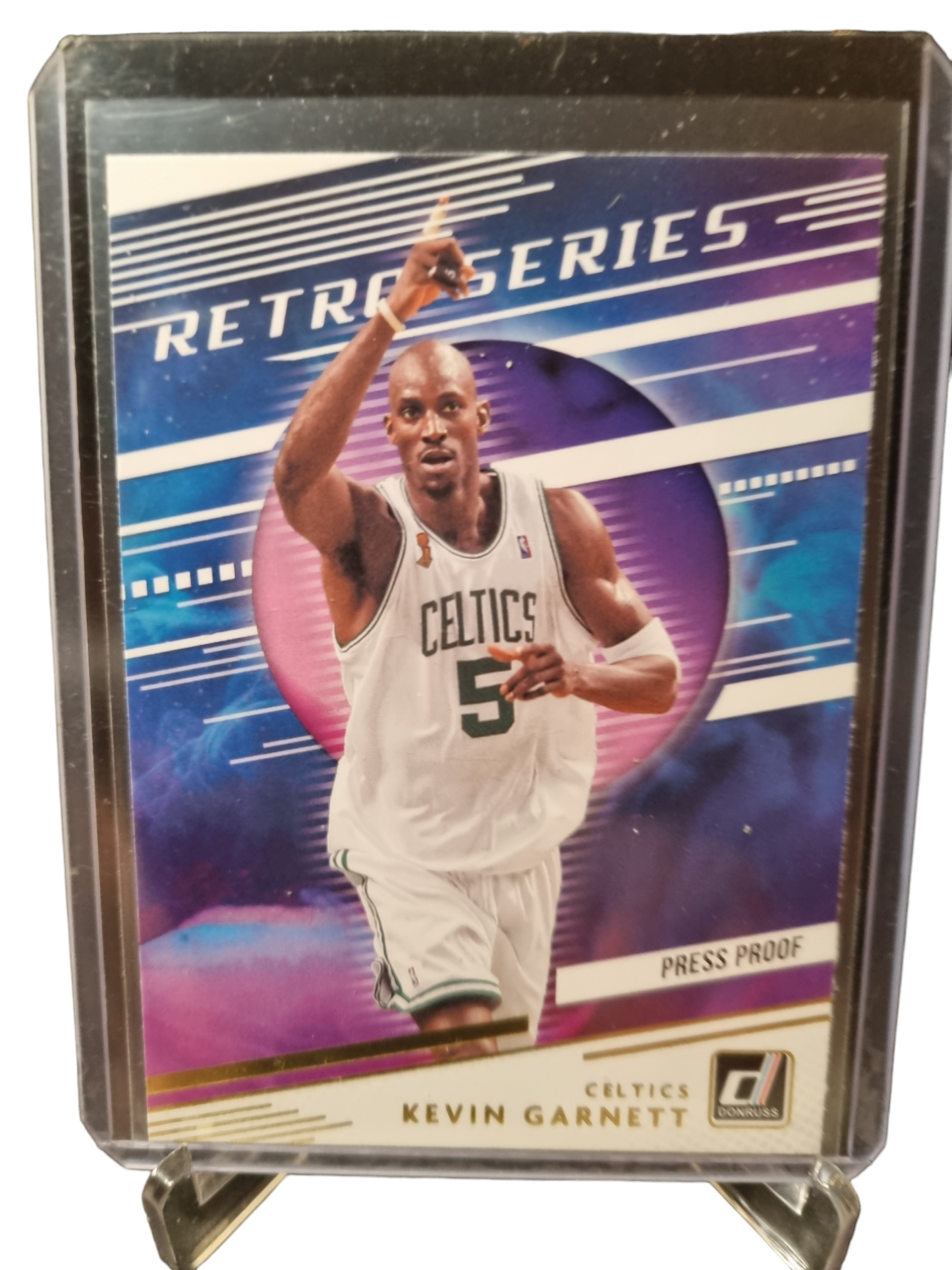 2020-21 Panini Donruss #30 Kevin Garnett Retro Series Press Proof