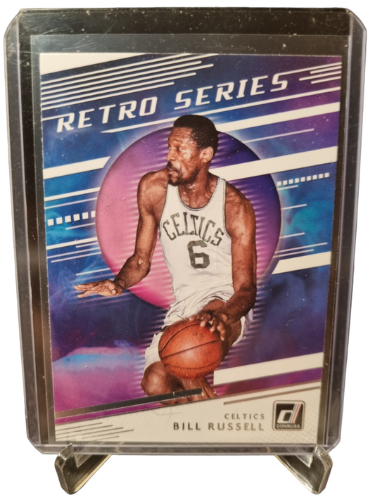 2020-21 Panini Donruss #13 Bill Russell Retro Series