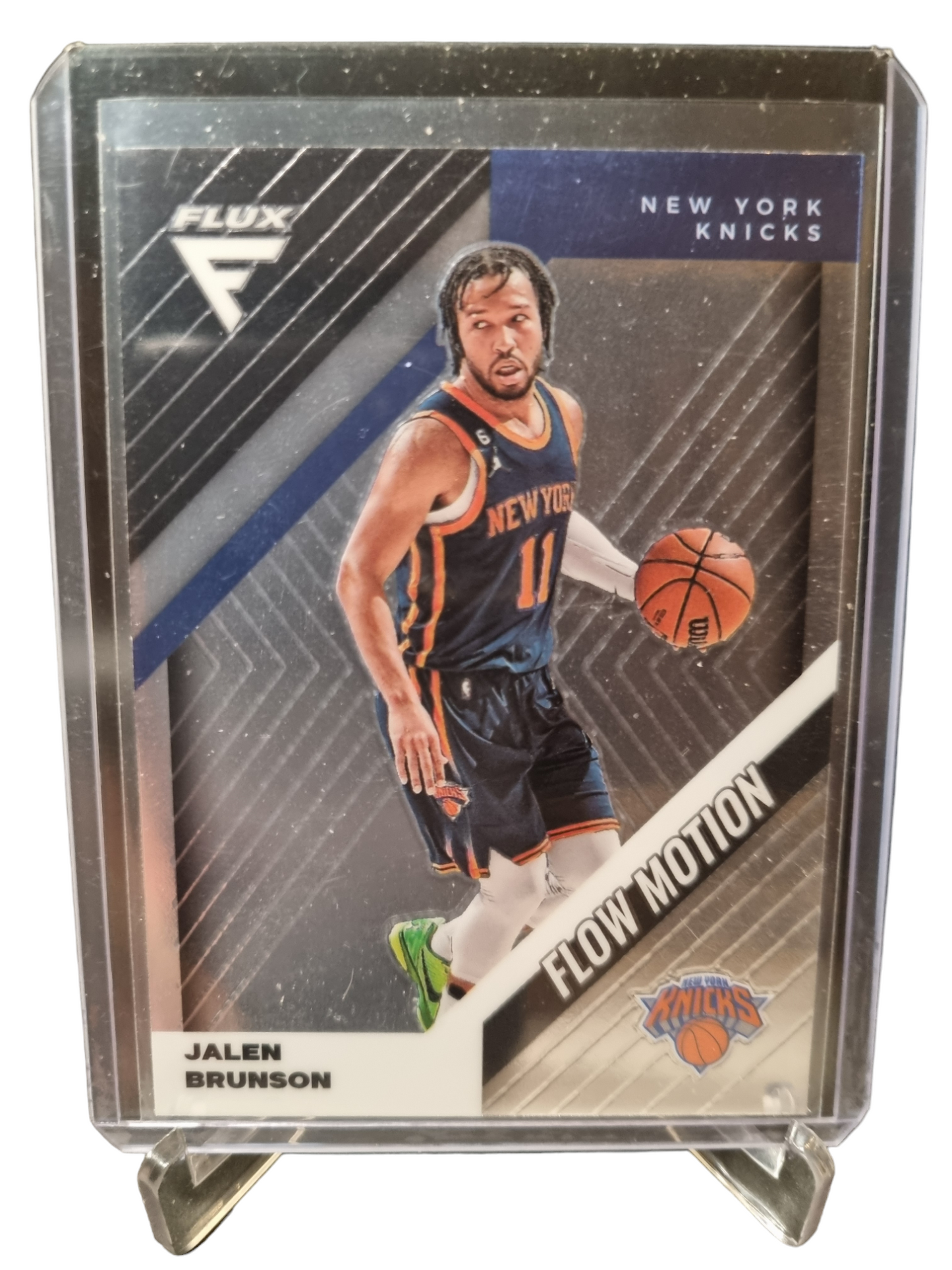 2022-23 Panini Flux #15 Jalen Brunson Flow Motion