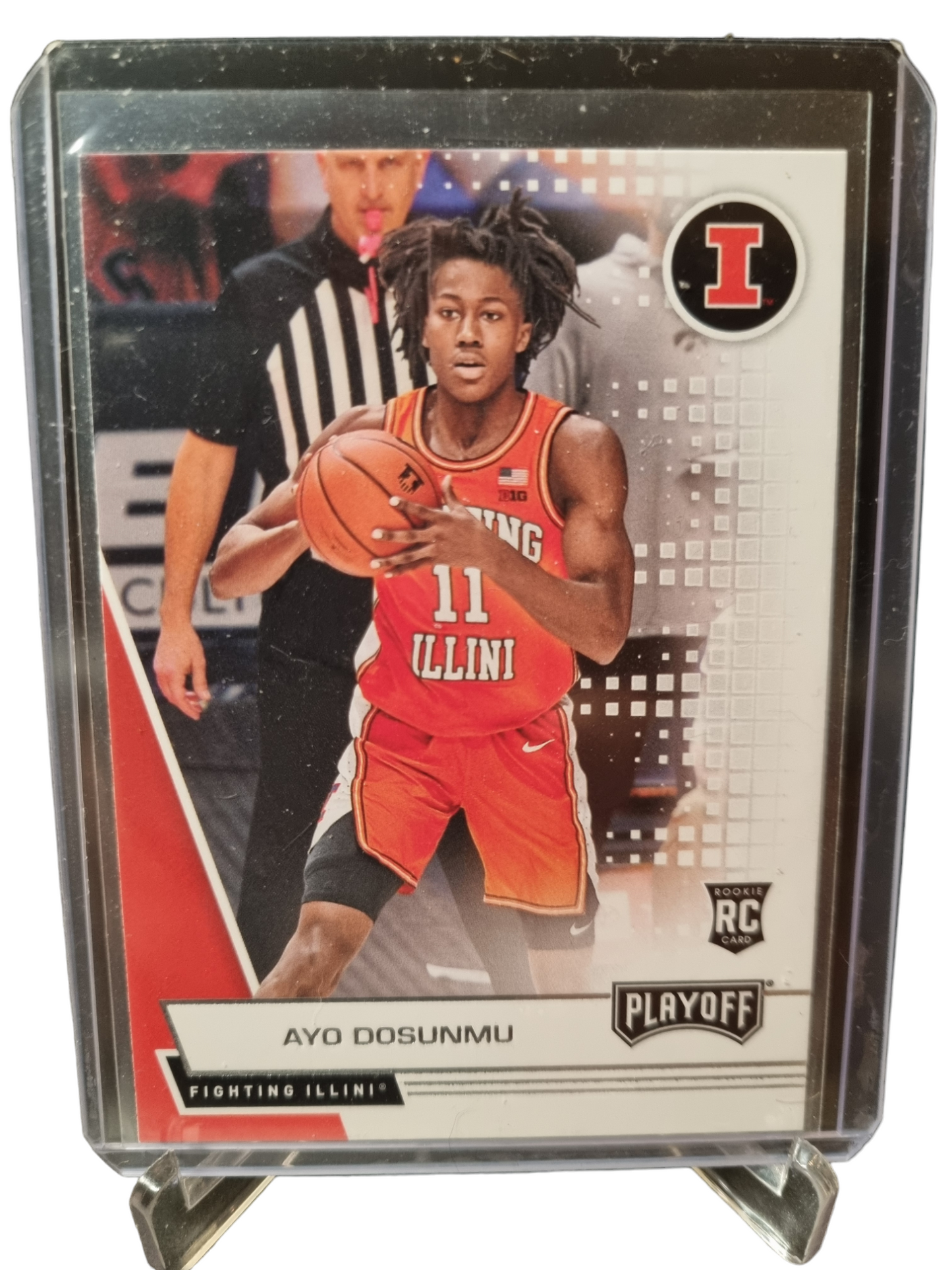 2021-22 Panini Chronicles Hoops Draft Picks #69 Ayo Dosunmu Rookie Card