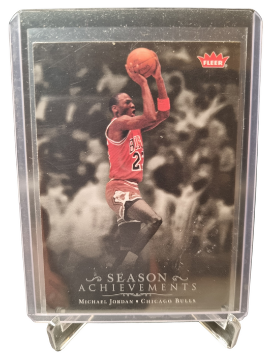 2007-08 Fleer #SH25 Michael Jordan Season Achievements