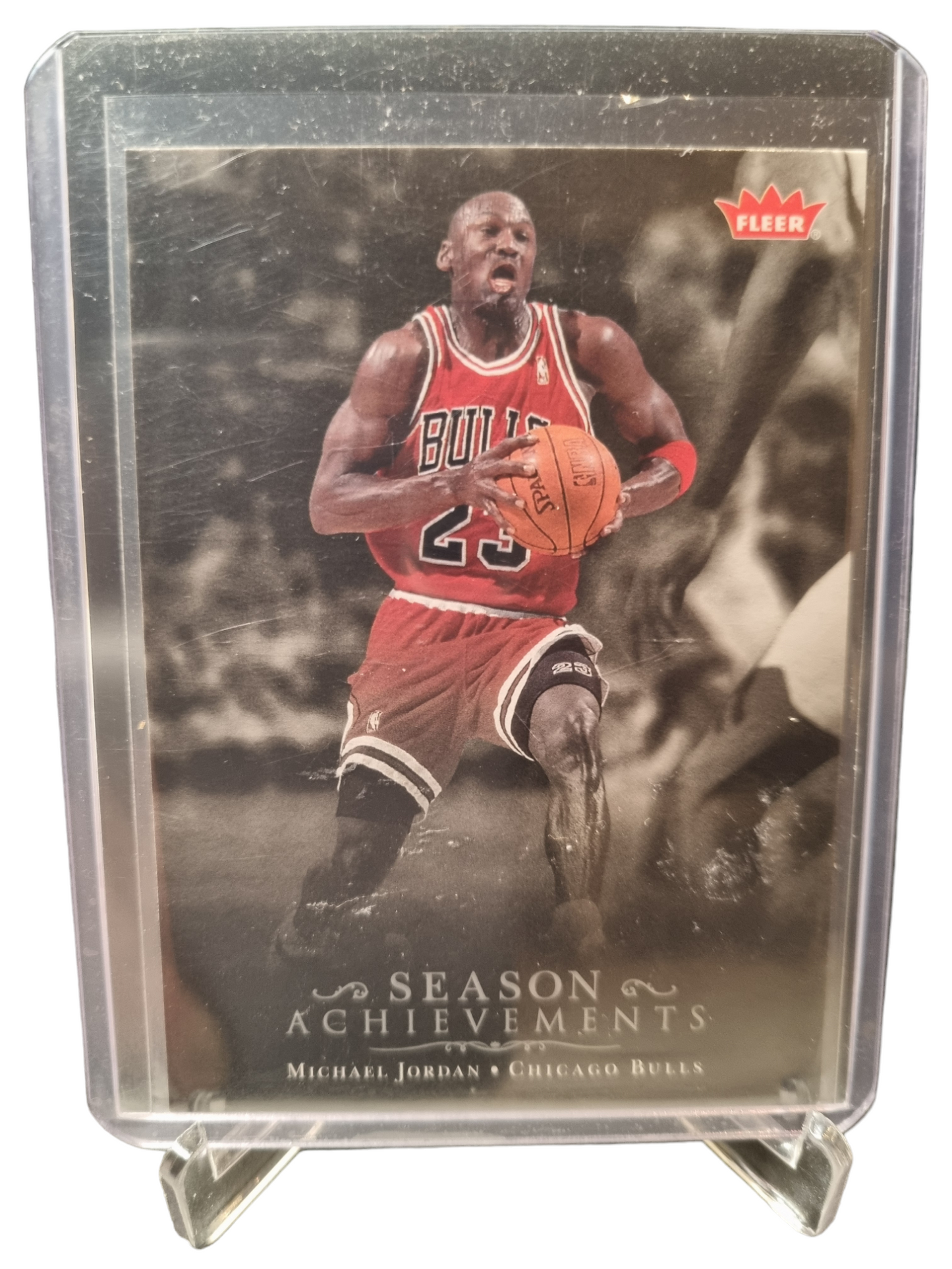 2007-08 Fleer #SH47 Michael Jordan Season Achievements