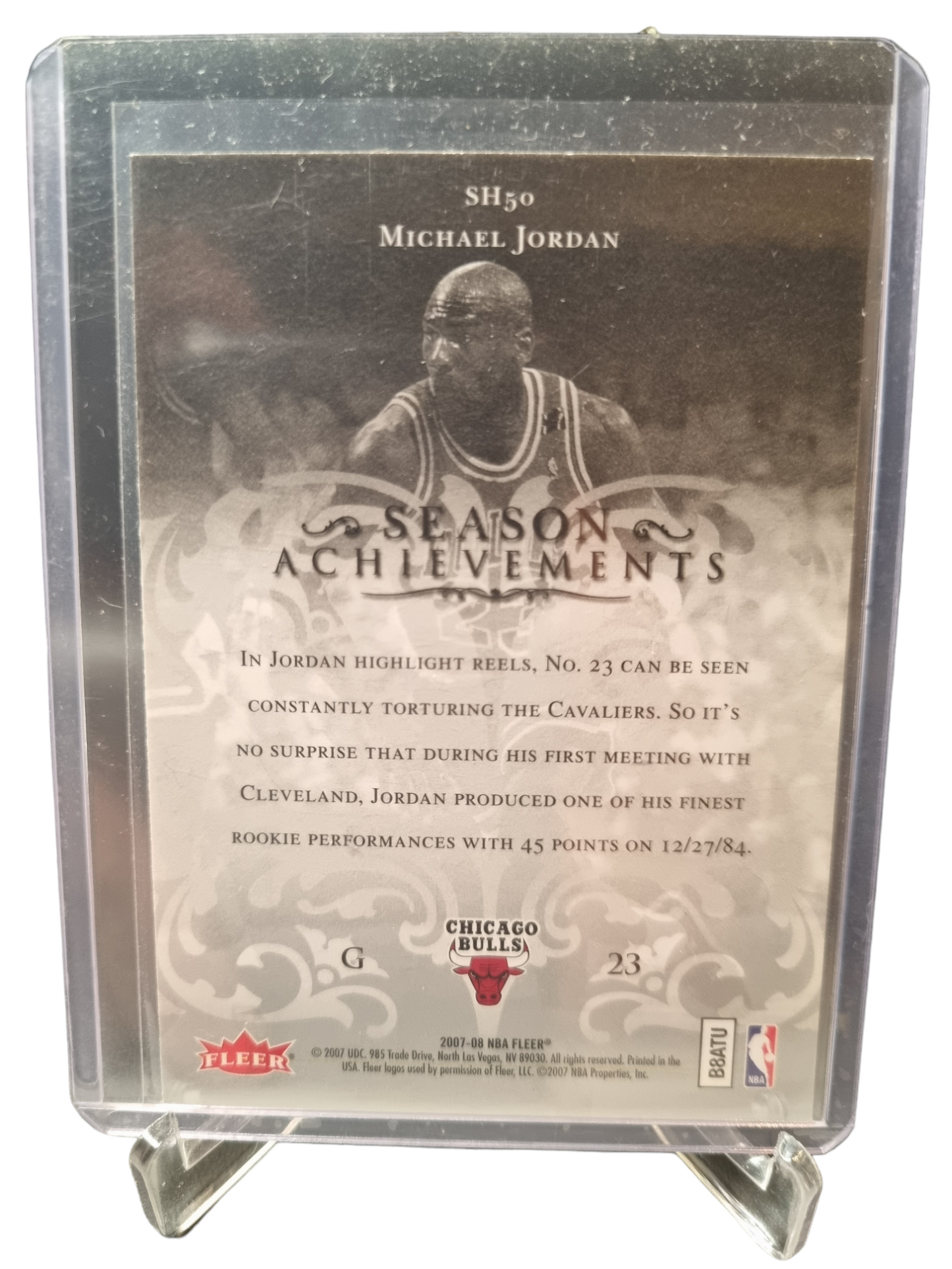 2007-08 Fleer #SH50 Michael Jordan Season Achievements