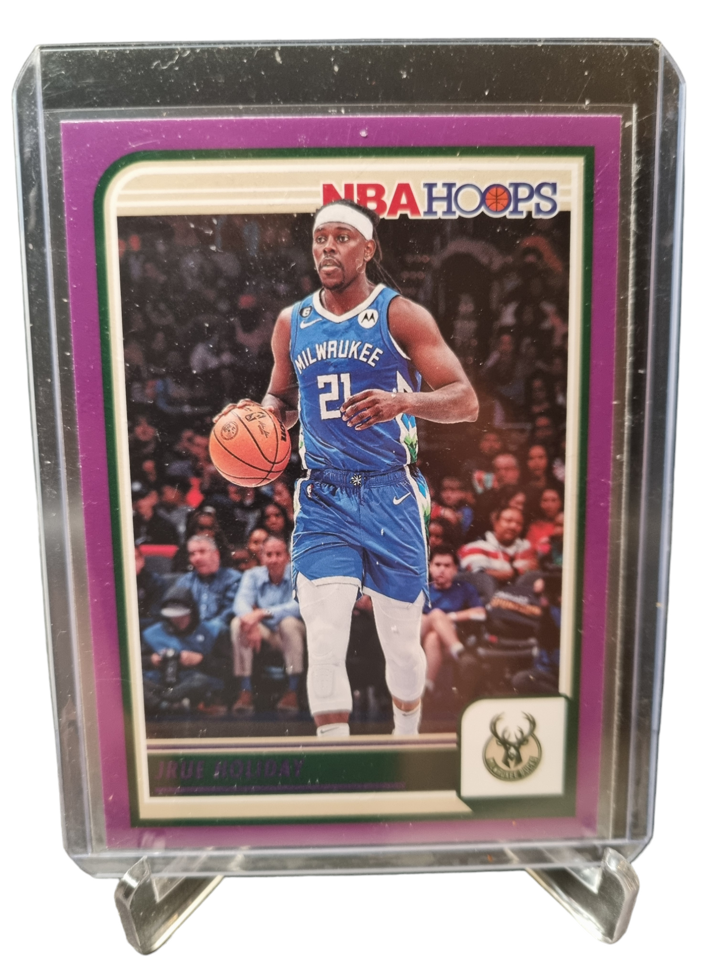 2023-24 Panini Hoops #200 Jrue Holiday Purple