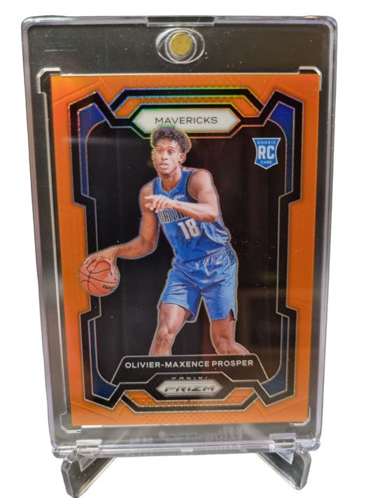 2023-24 Panini Prizm #146 Oliver-Maxence Prosper Rookie Card Orange Prizm 27/49