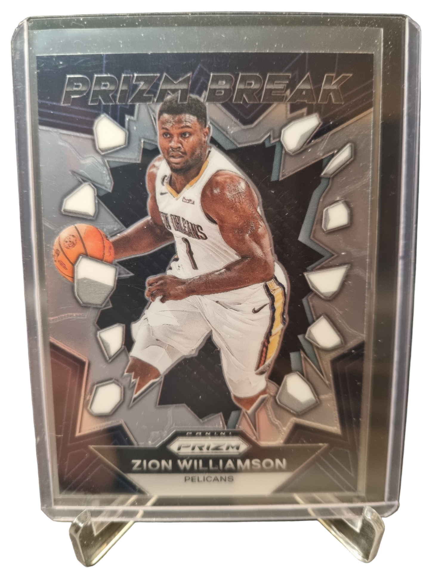 2023-24 Panini Prizm #1 Zion Williamson Prizm Break