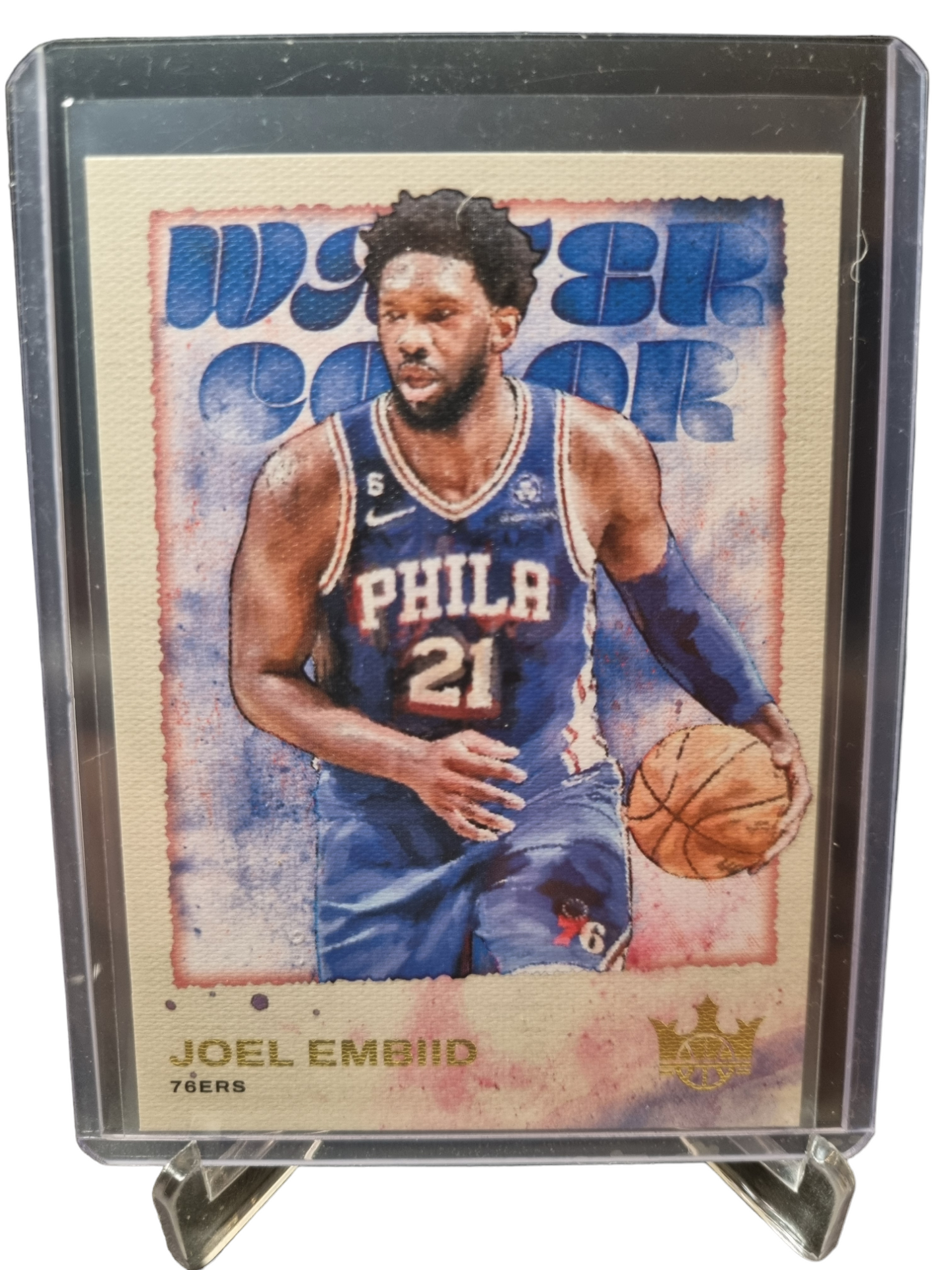 2023-24 Panini Court Kings #23 Joel Embiid Water Color