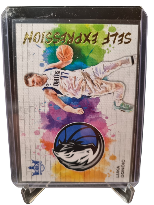 2023-24 Panini Court Kings #12 Luka Doncic Self Expression