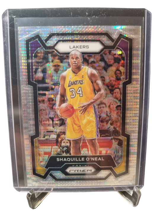 2023-24 Panni Prizm #181 Shaquille O'Neal Silver Pulsar Prizm