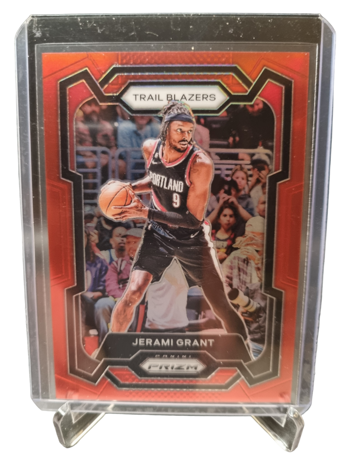 2023-24 Panini Prizm #70 Jerami Grant Red Prizm 092/299