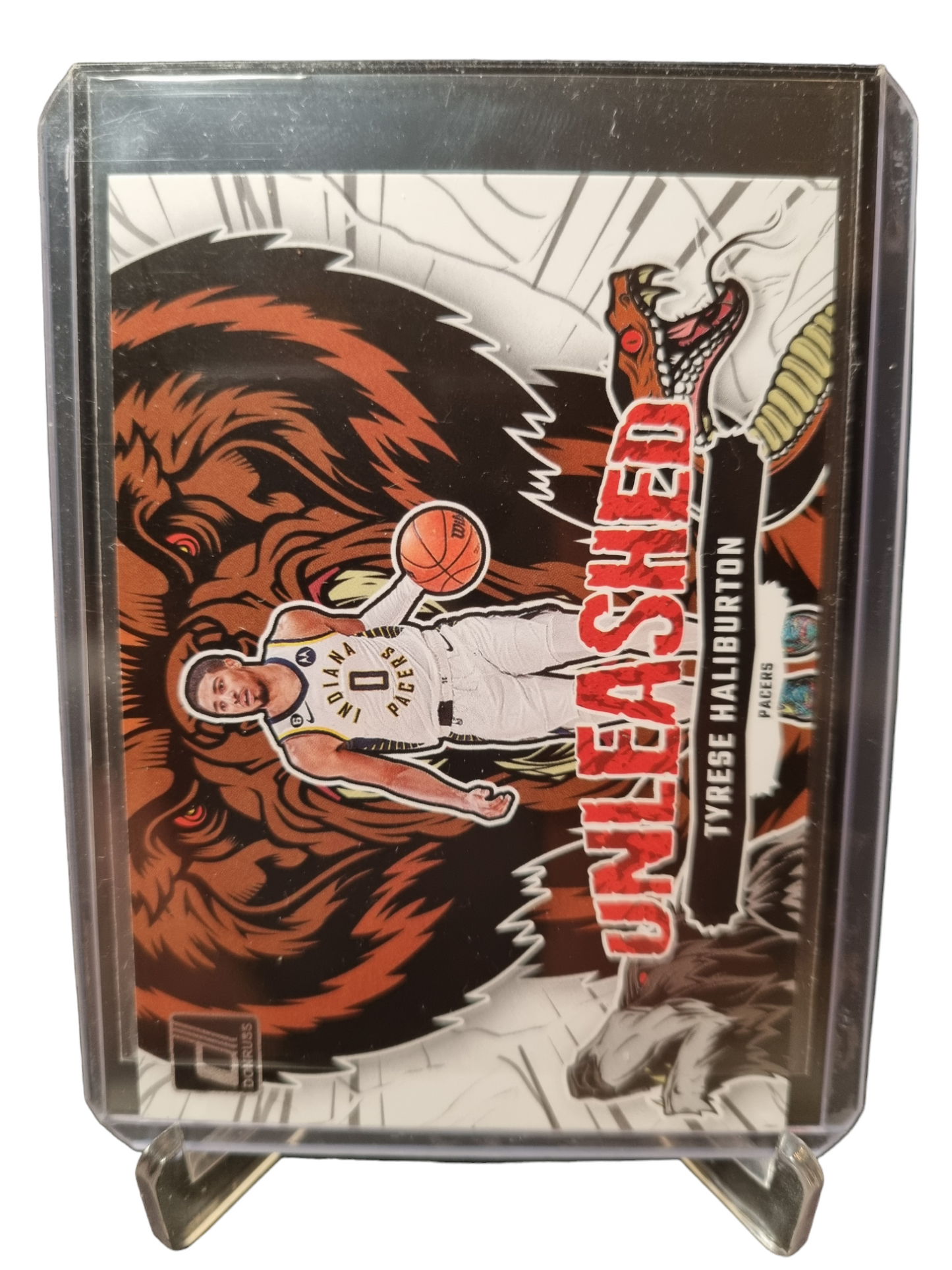 2023-24 Panini Donruss #13 Tyrese Haliburton Unleashed