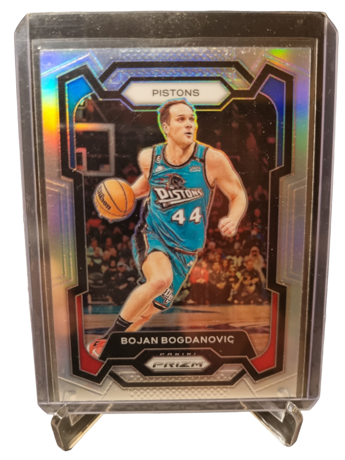 2023-24 Panini Prizm #44 Bojan Bogdanovic Silver Prizm