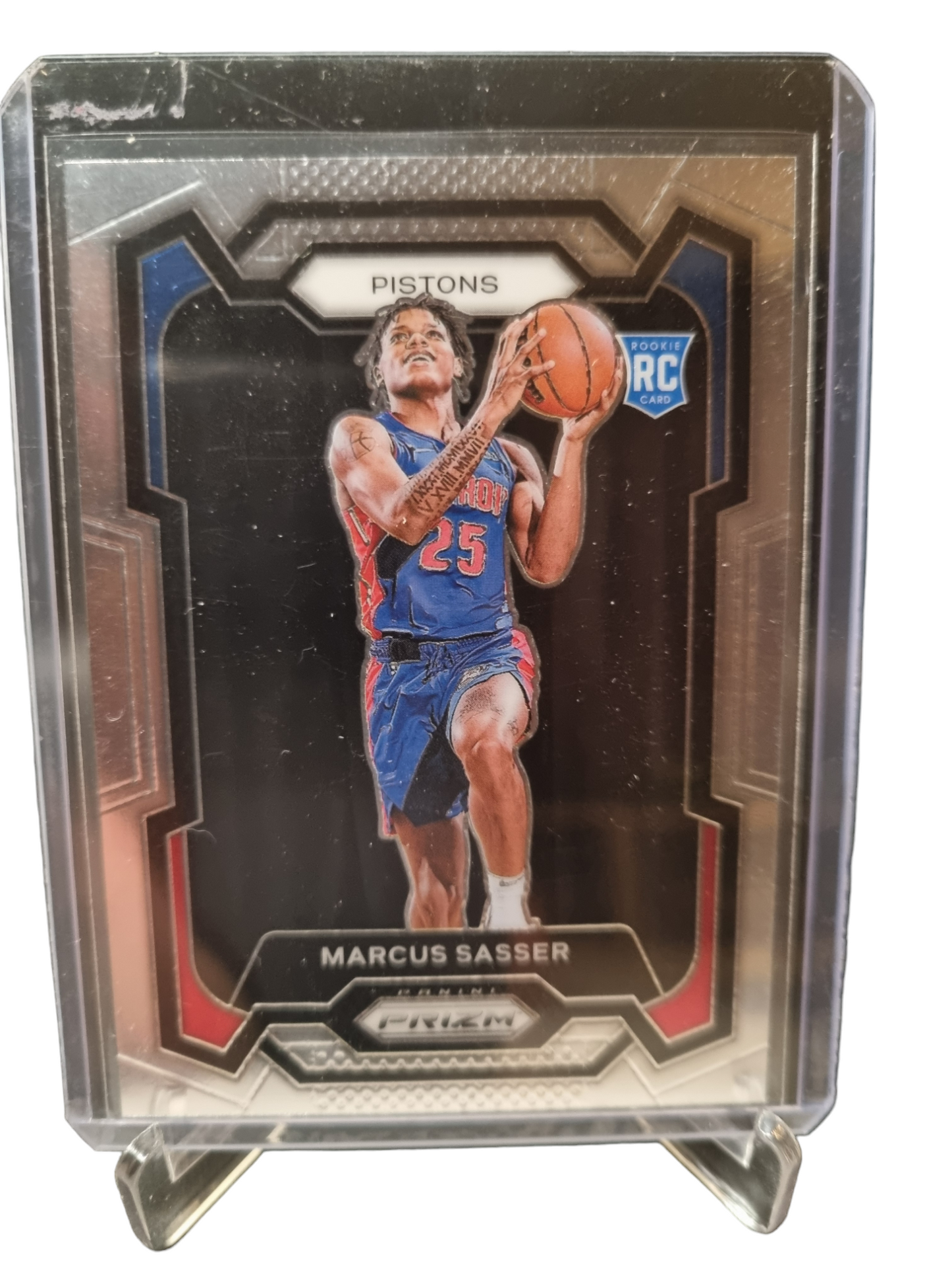 2023-24 Panini Prizm #174 Marcus Sasser Rookie Card