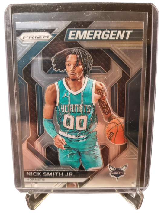 2023-24 Panini Prizm #10 Nick Smith JR Rookie Card Emergent