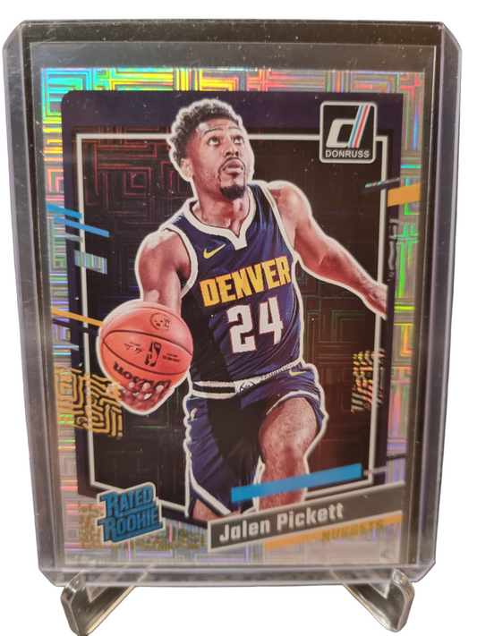 2023-24 Panini Donruss Choice #217 Jalen Pickett Rookie Card Rated Rookie