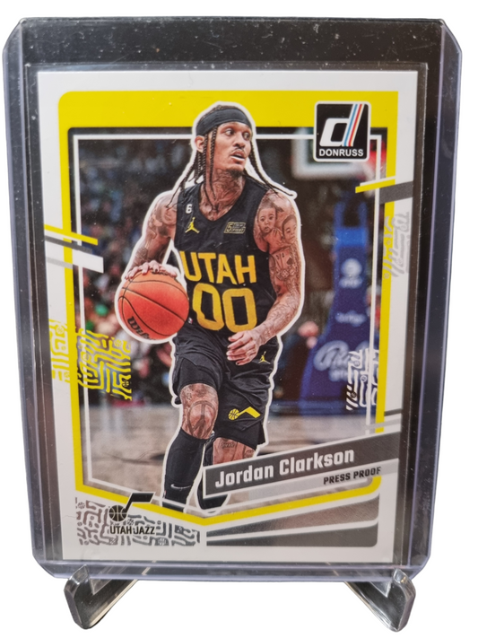 2023-24 Panini Donruss #113 Jordan Clarkson Press Proof