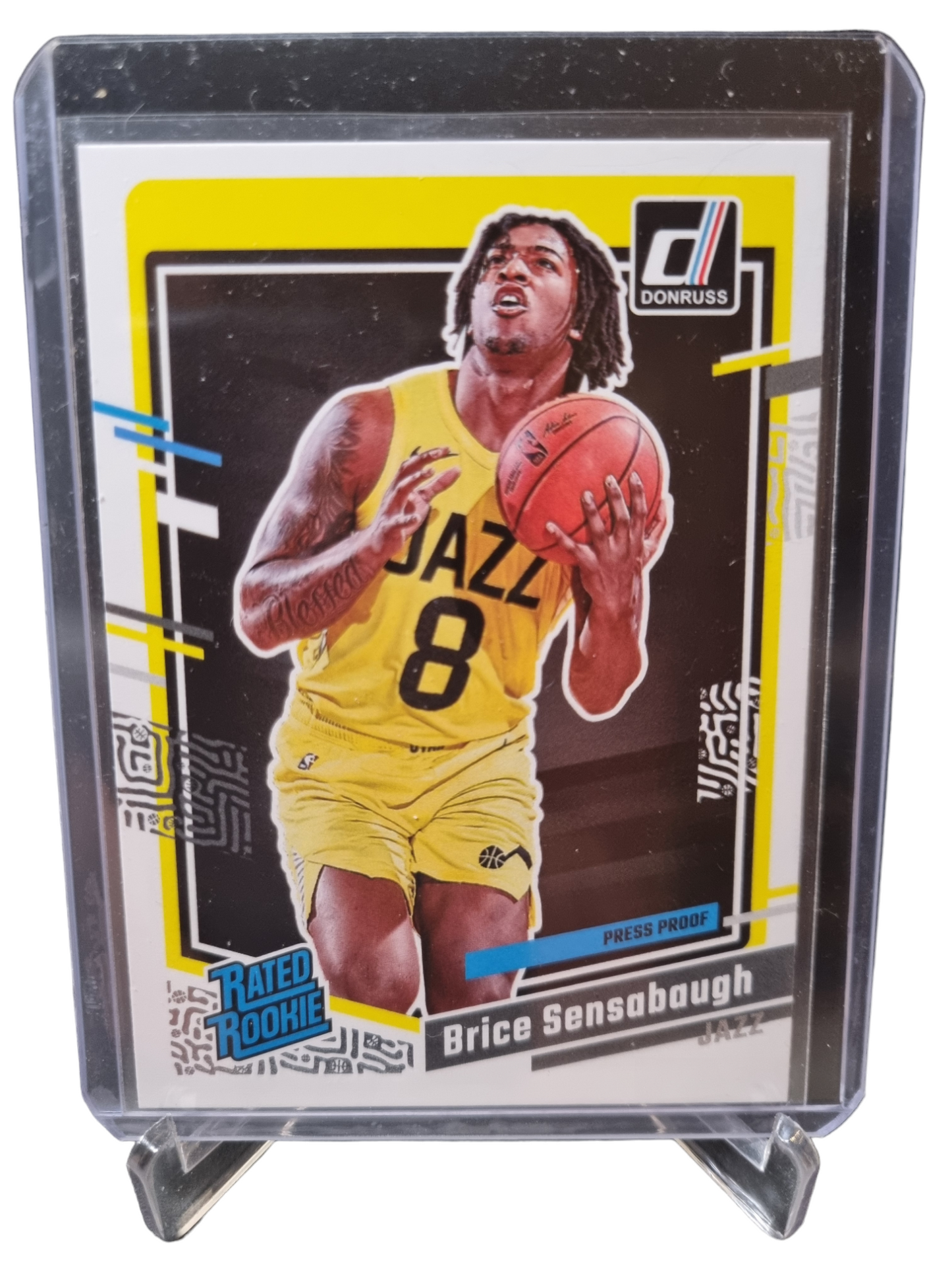 2023-24 Donruss #214 Brice Sensabaugh Rated Rookie Press Proof