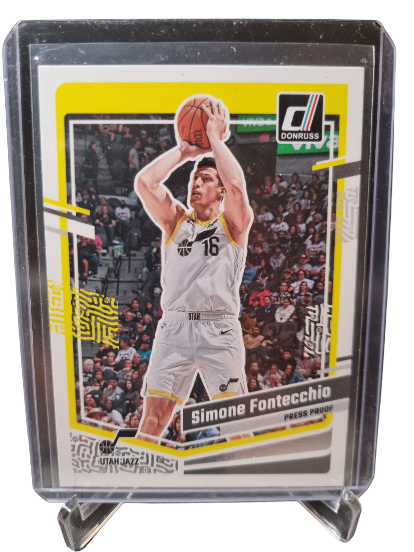 2023-24 Donruss #143 Simone Fontecchio Press Proof