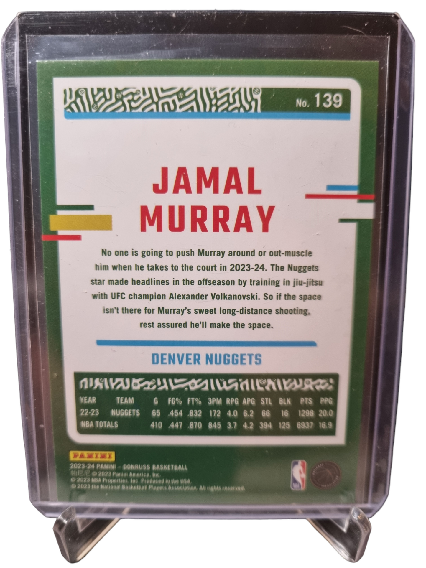 2023-24 Panini Donruss #139 Jamal Murray Press Proof