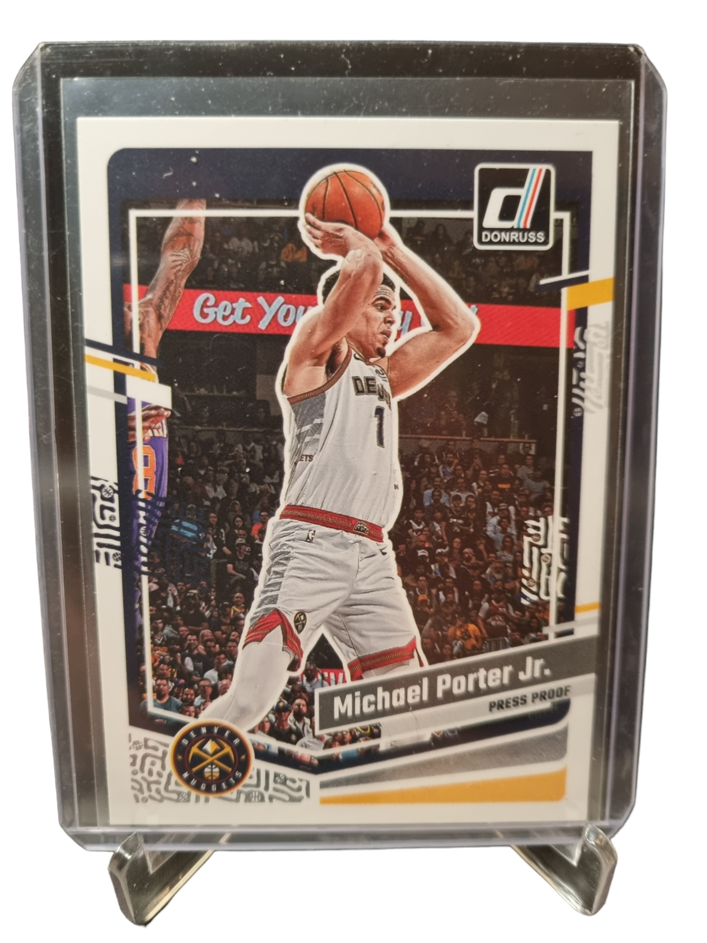 2023-24 Panini Donruss #154 Michael Porter Junior Press Proof