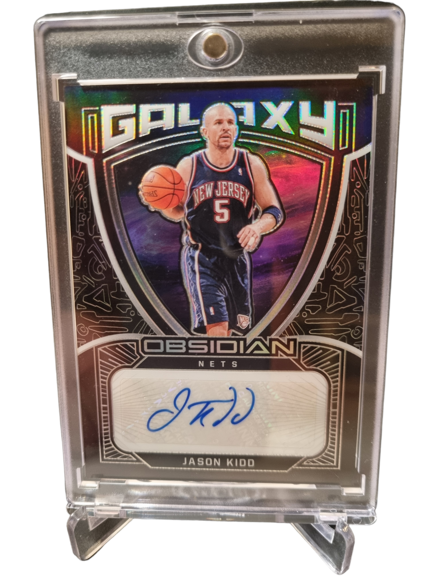 2020-21 Panini Obsidian #GAL-JKD Jason Kidd Galaxy Autograph 25/49