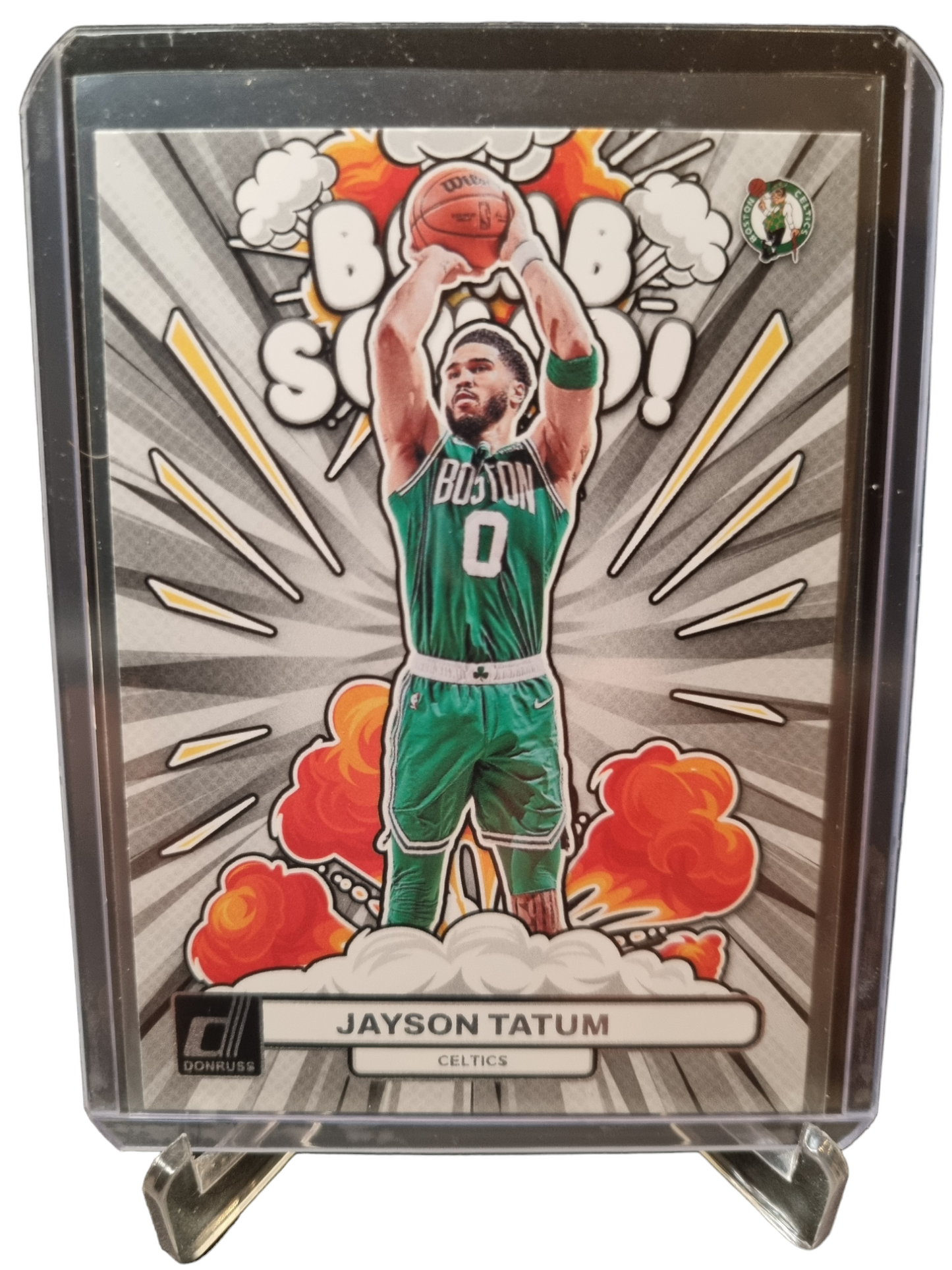 2023-24 Panini Donruss #14 Jayson Tatum Bomb Squad