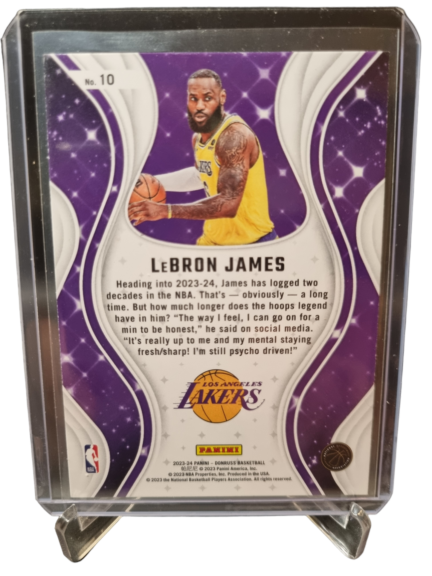 2023-24 Panini Donruss #10 Lebron James Magicians