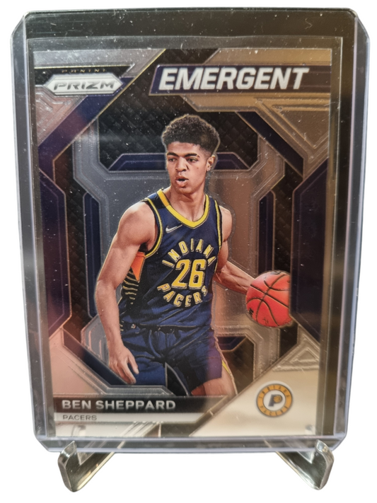 2023-24 Panini Prizm #14 Ben Sheppard Rookie Card Emergent