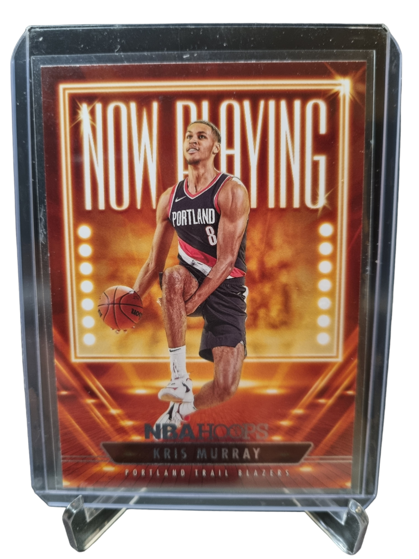 2023-24 Panini Hoops #28 Kris Murray Rookie Card Now Playing