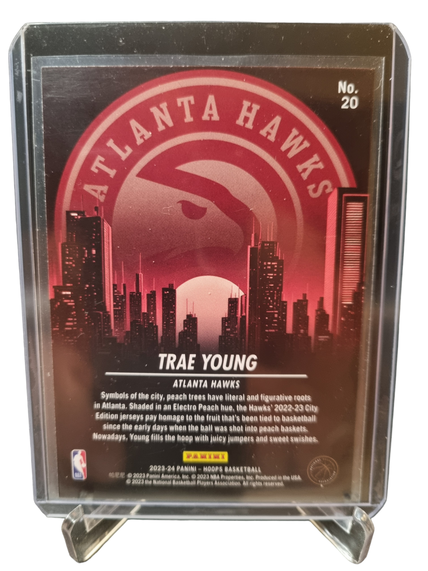 2023-24 Panini Hoops #20 Trae Young City Edition