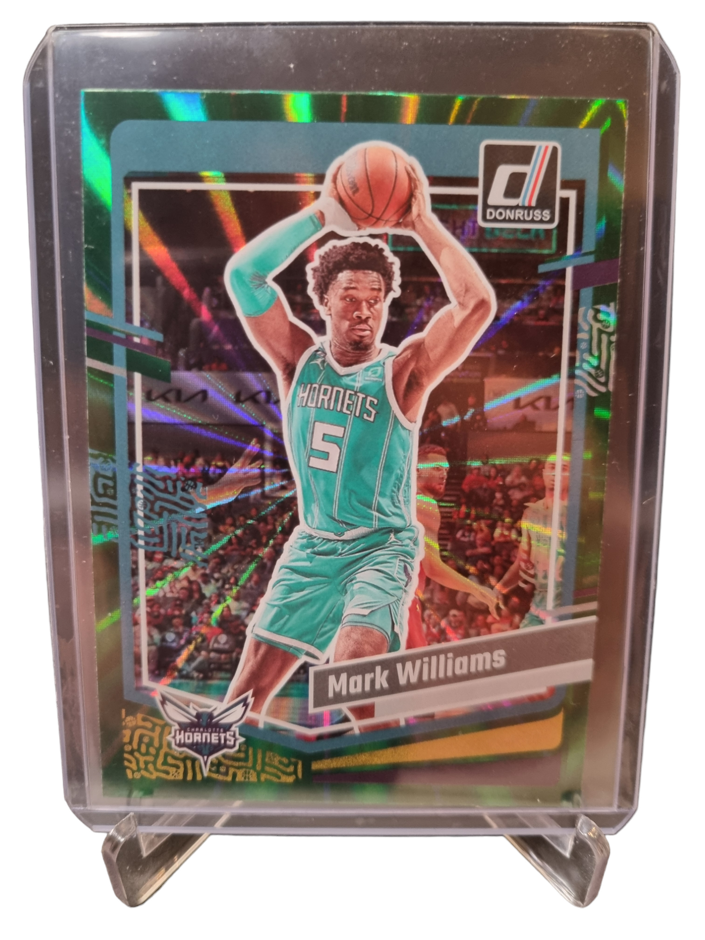 2023-24 Panini Donruss #125 Mark Williams Green Laser