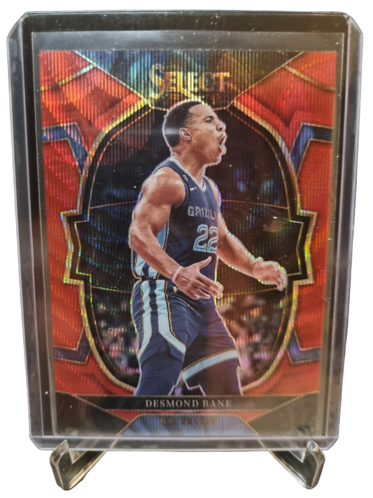 2022-23 Panini Select #63 Desmond Bane Asia Red Wave Prizm