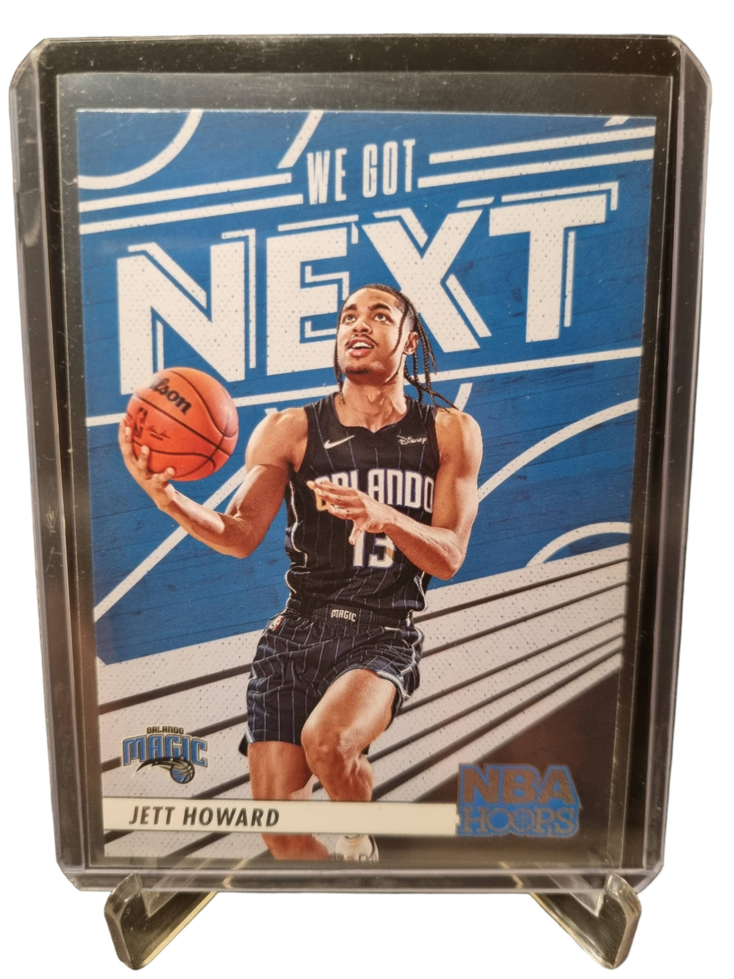 2023-24 Panini Hoops #17 Jett Howard Rookie Card We Got Next