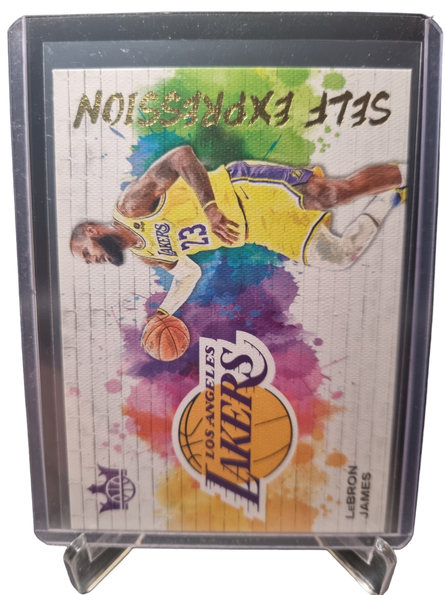 2023-24 Panini Court Kings #52 Lebron James Self Expressions