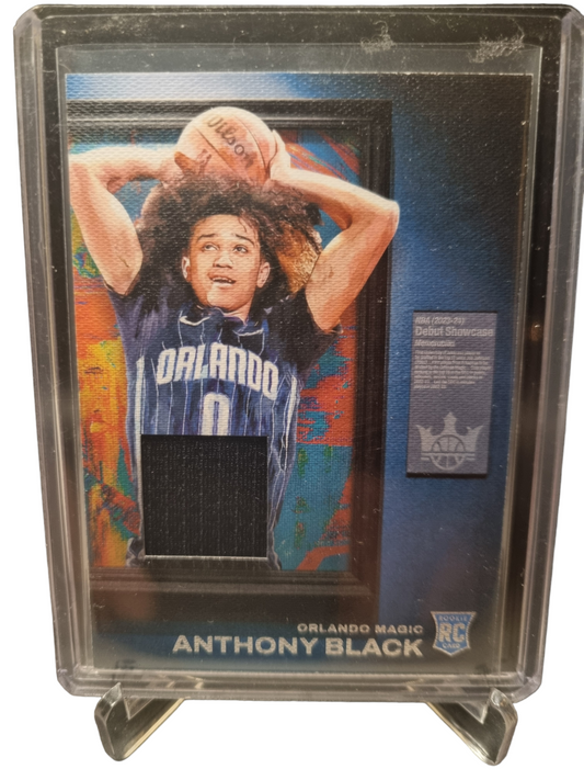 2023-24 Panini Court Kings #DSM-BLK Anthony Black Rookie Card Debut Showcase Patch