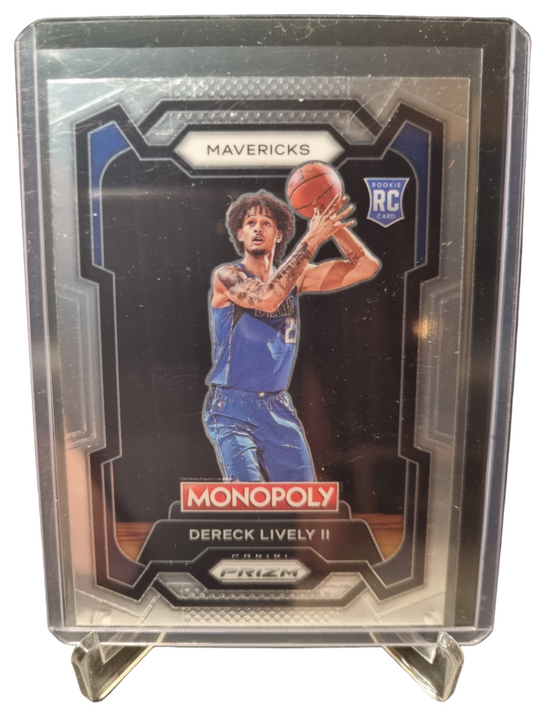 2023-24 Panini Prizm Monopoly #24 Dereck Lively II Rookie Card