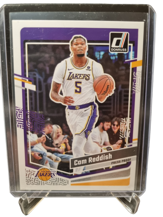 2023-24 Panini Hoops #53 Cam Reddish Press Proof