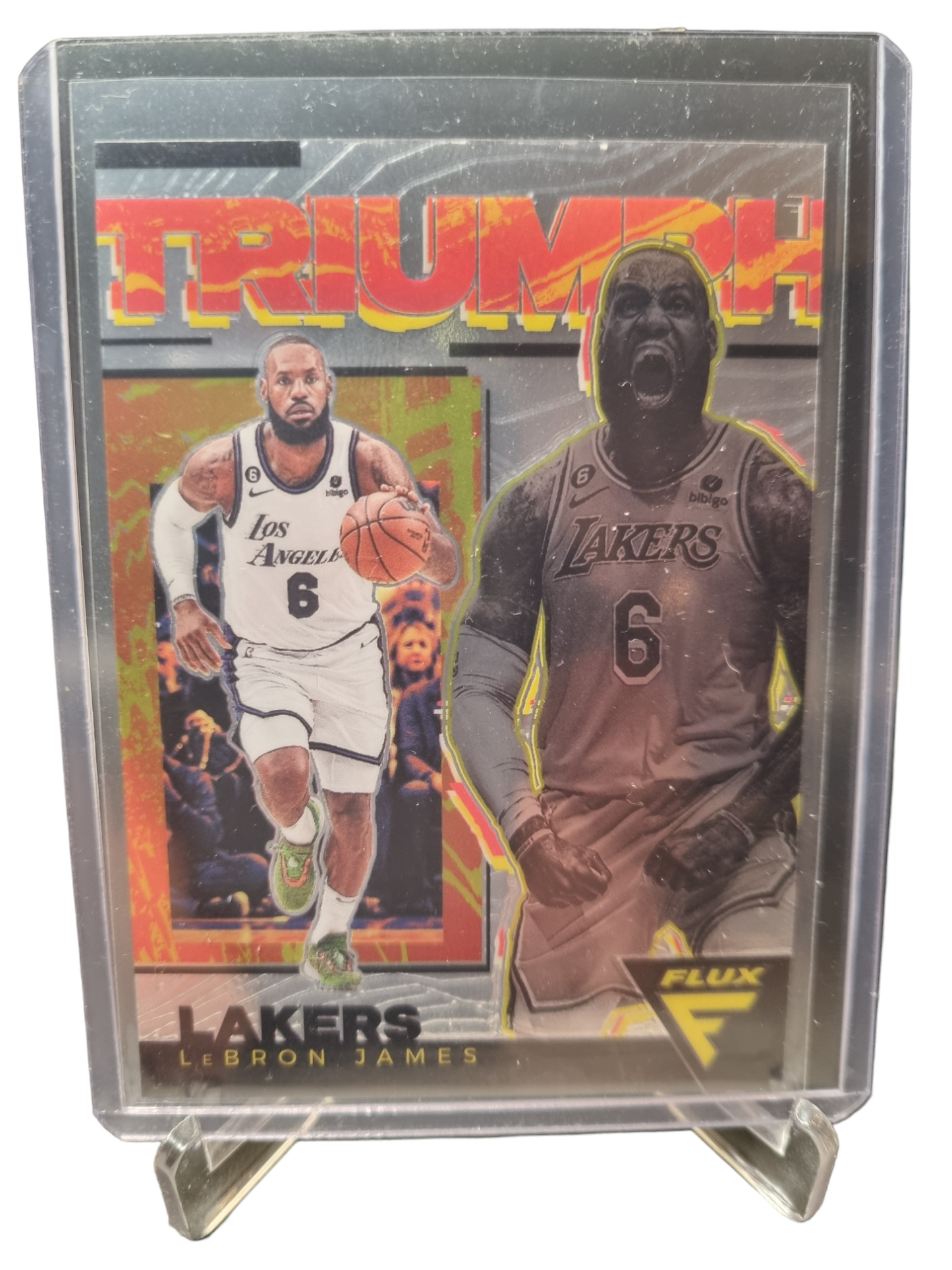 2023-24 Panini Flux #7 Lebron James Triumph