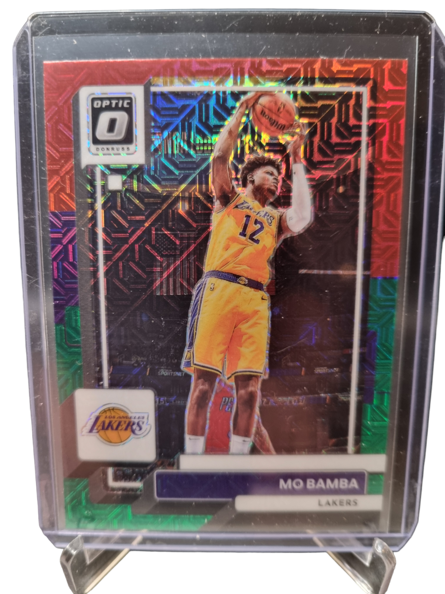 2022-23 Donruss Optic #153 Mo Bamba Red Green Prizm