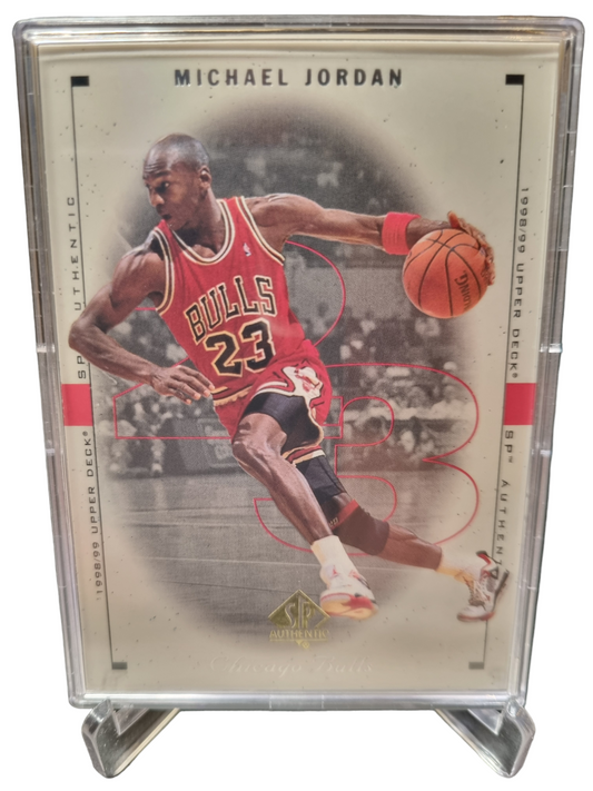 1999 Upper Deck #4 Michael Jordan SP Authentic Encased
