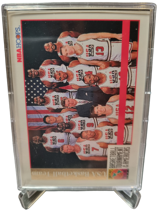 1992 Hoops #USA Basketball Michael Jordan USA Basketball Team Gold Card Encased