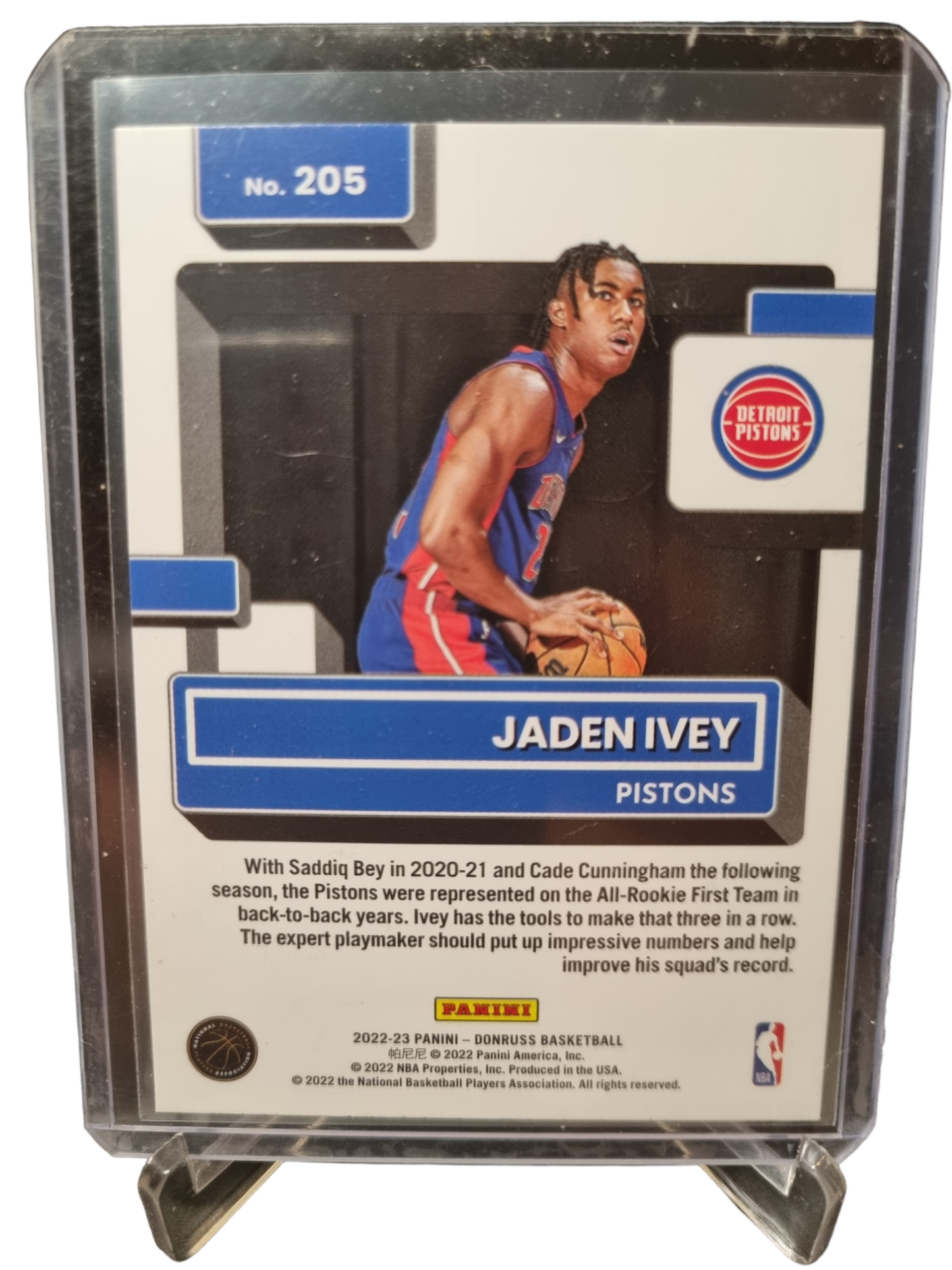 2022-23 Panini Donruss Choice #205 Jaden Ivey Rookie Card Rated Rookie