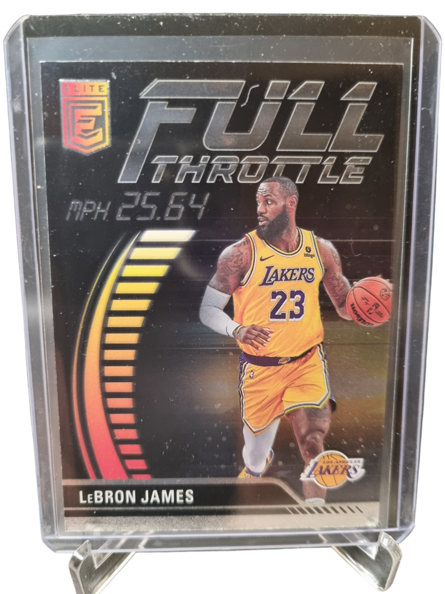 2023-24 Panini Donruss Elite #7 Lebron James Full Throttle