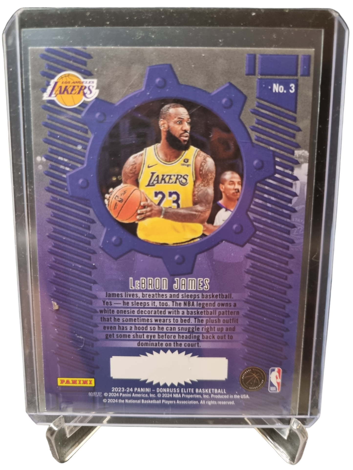 2023-24 Panini Donruss Elite #3 Lebron James Craftsman